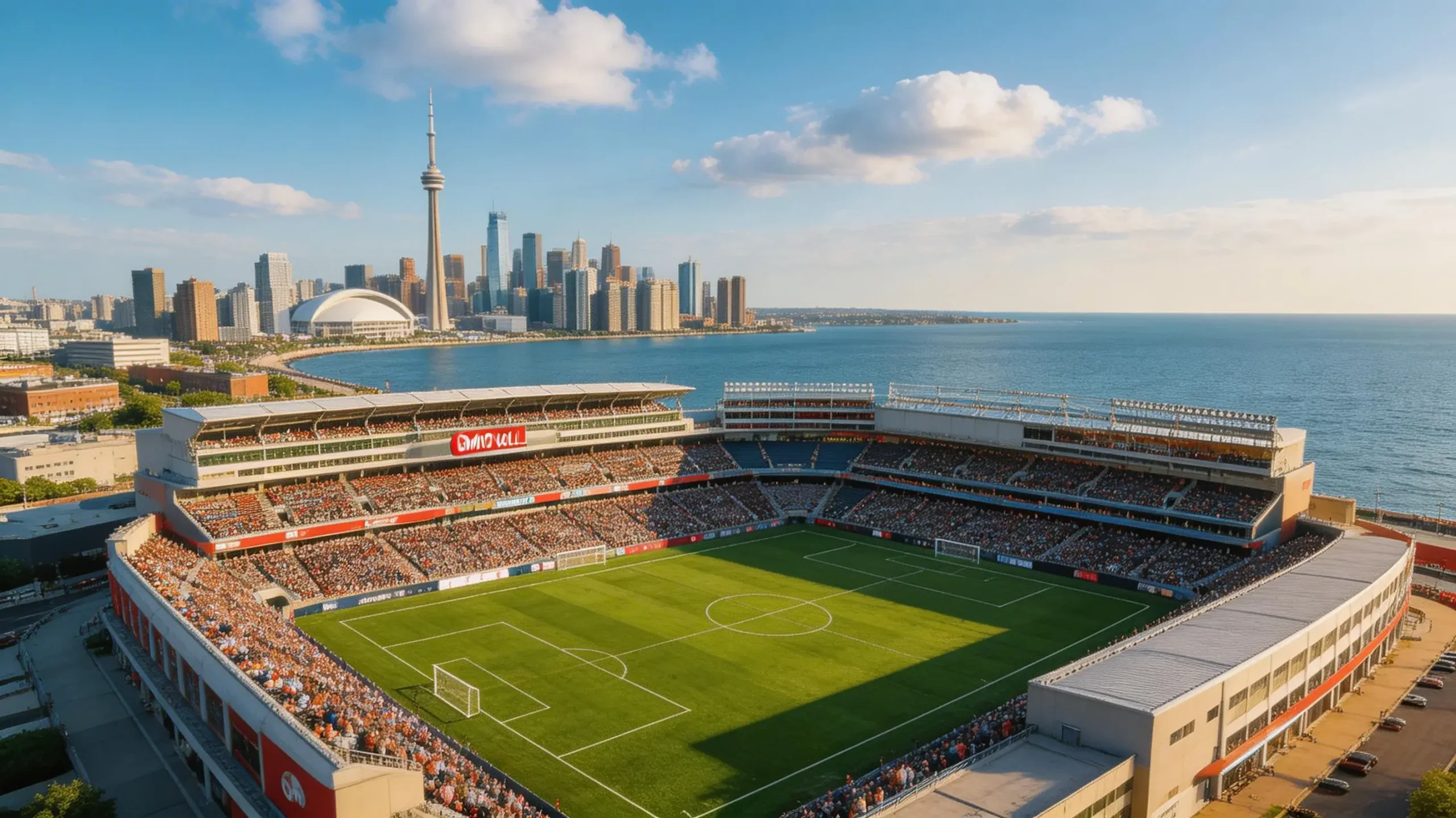 BMO Field à Toronto, stade hôte de la Coupe du Monde 2026