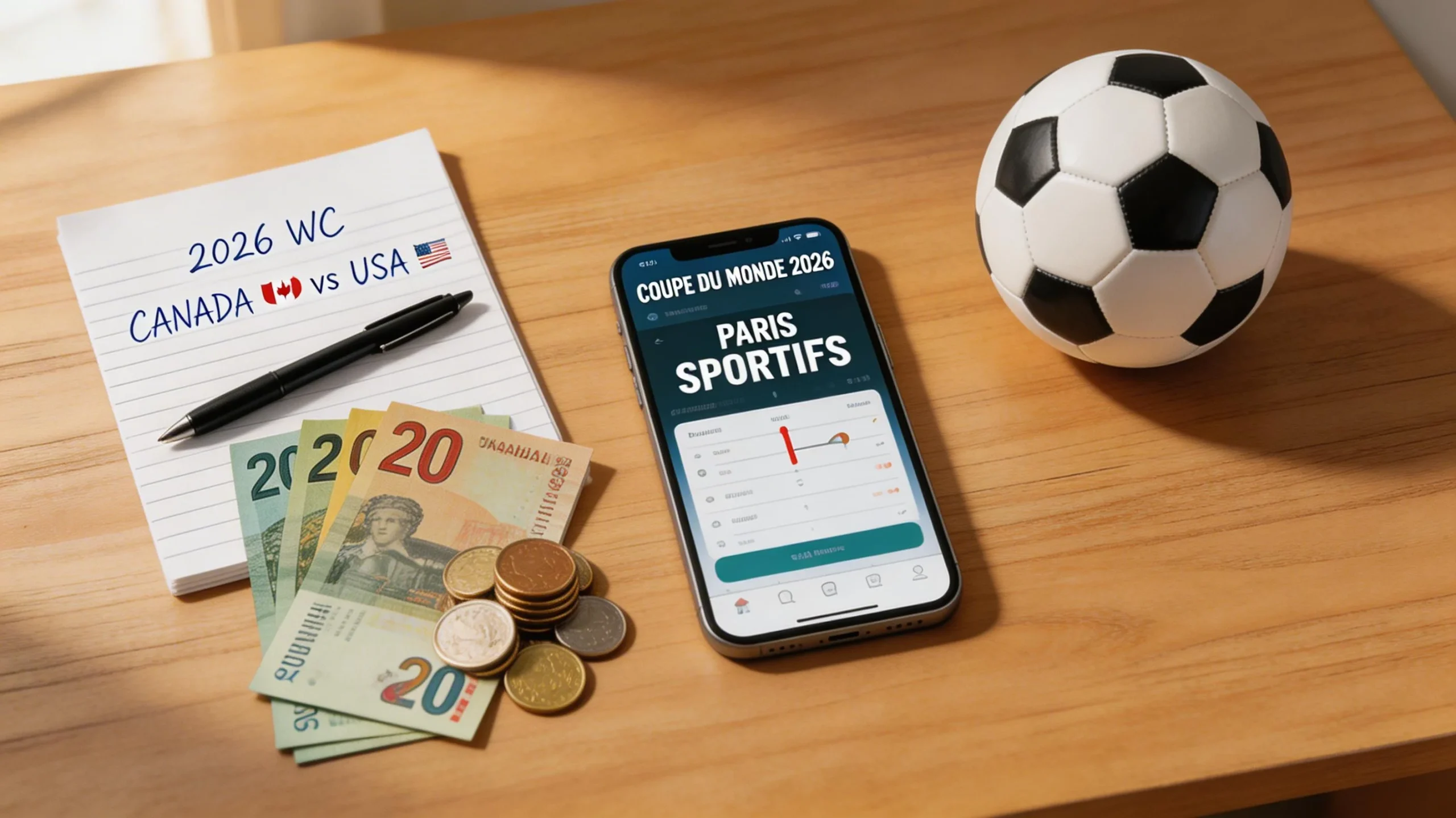 Bonus et promotions pour parier sur le Mondial 2026 au Canada