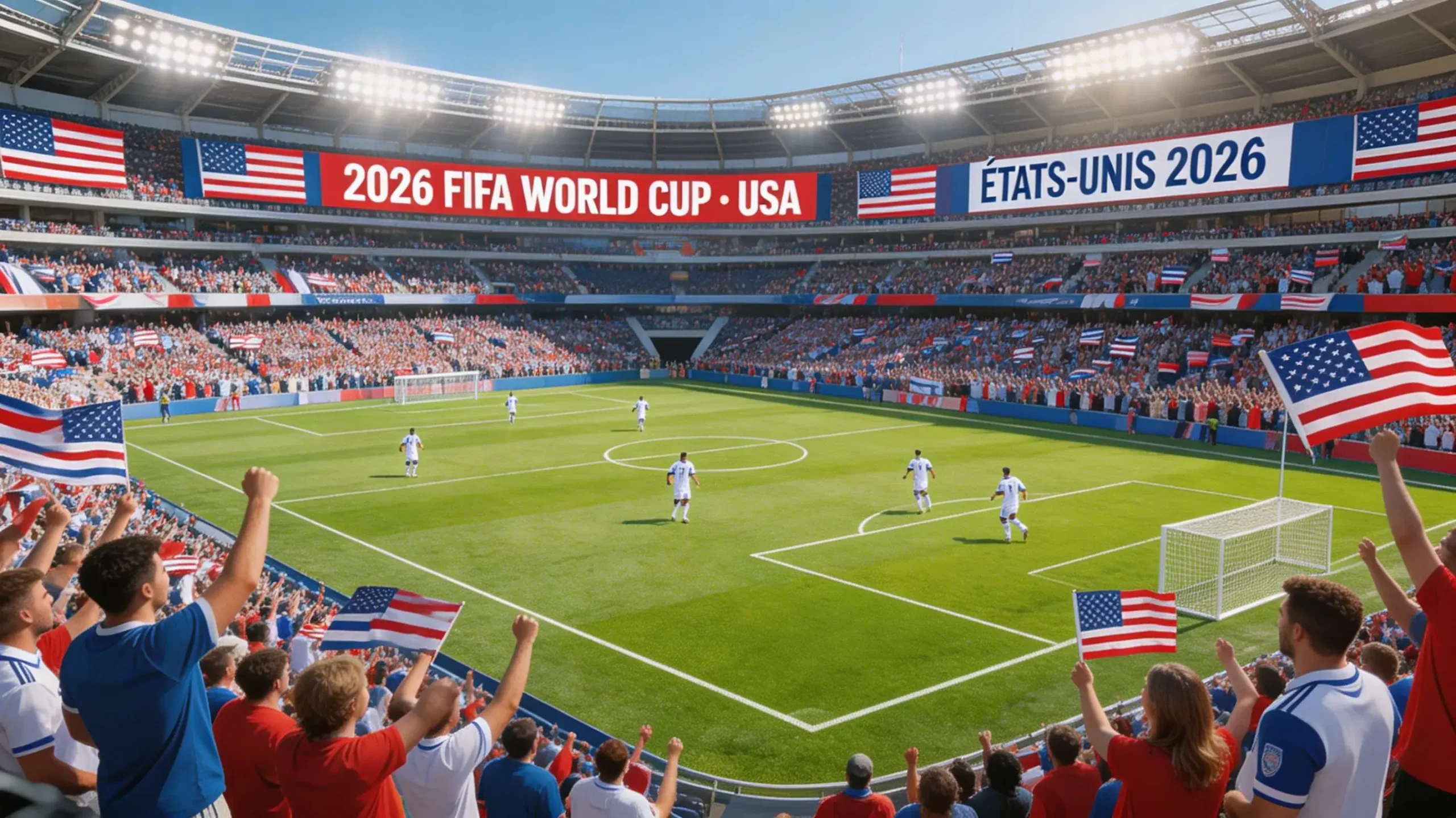 Le USMNT équipe des États-Unis co-hôte du Mondial FIFA 2026