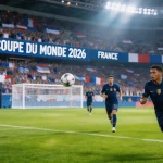 L'équipe de France les Bleus en action au Mondial FIFA 2026