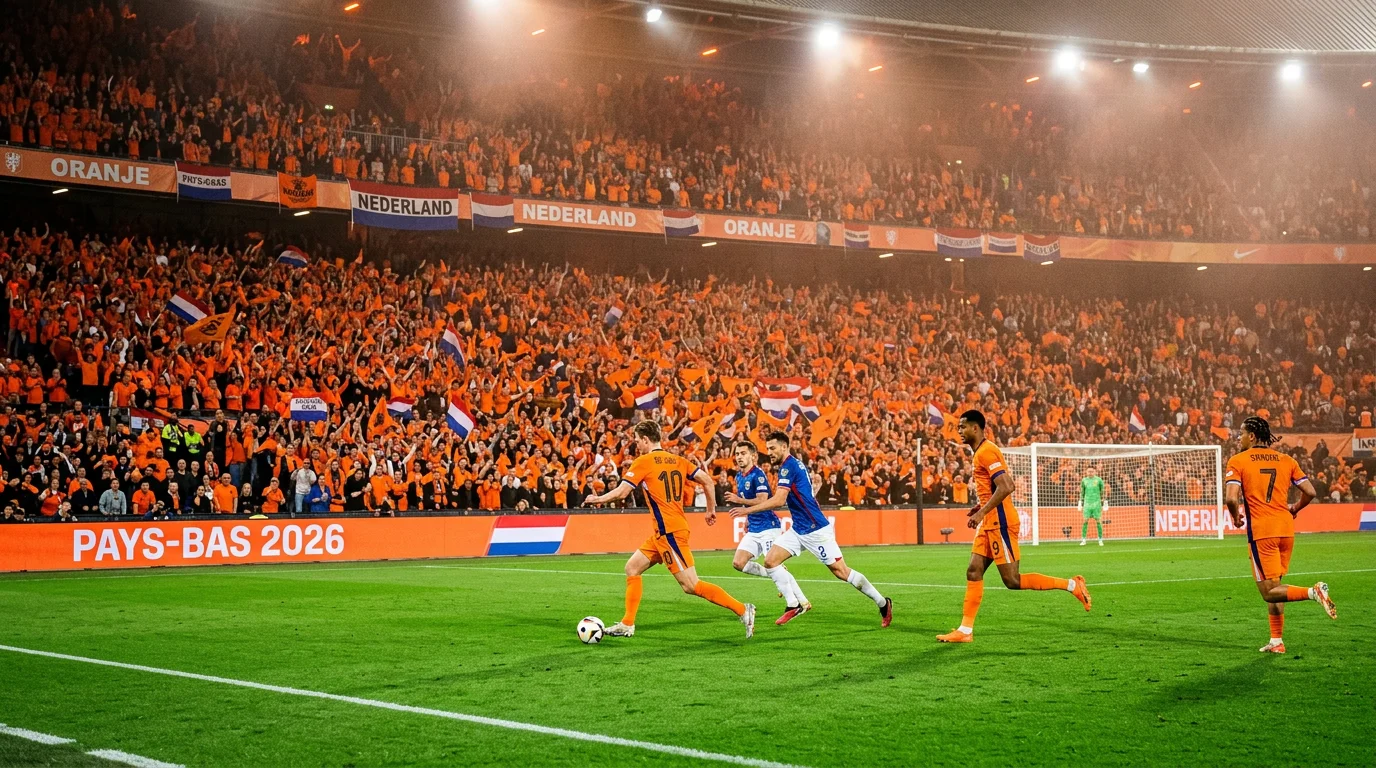 Les Oranje équipe des Pays-Bas au Mondial FIFA 2026